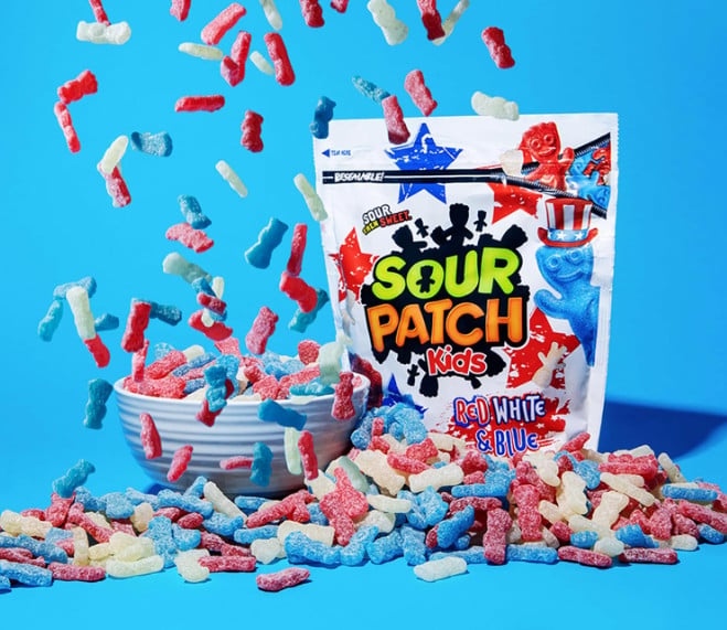 sour patch kids red white blue