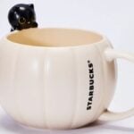 starbucks black cat mug