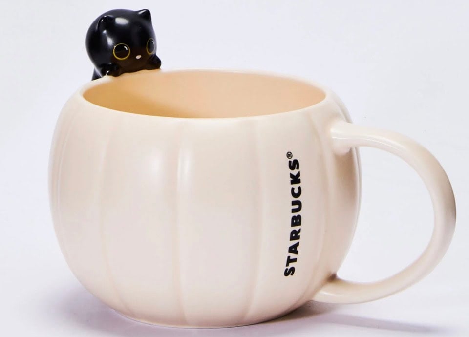 starbucks black cat mug starbucks black cat mug