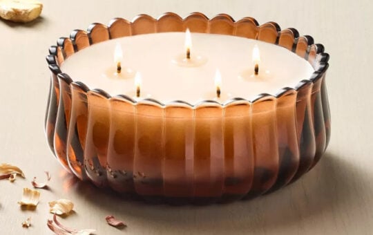 target scallop 5 wick candle