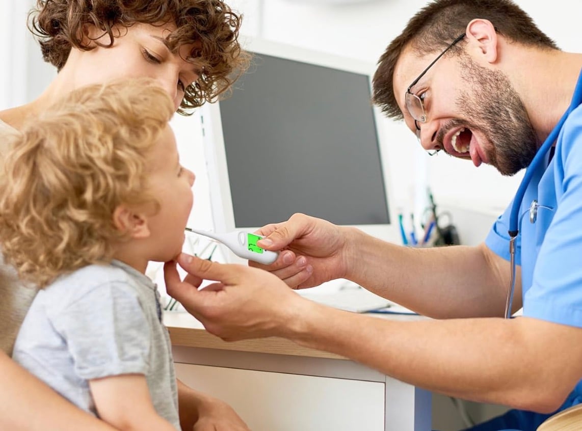 thermometer oral thermometer boncare brand