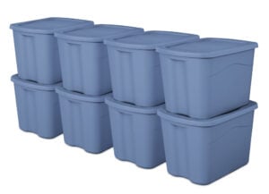 walmart blue tote