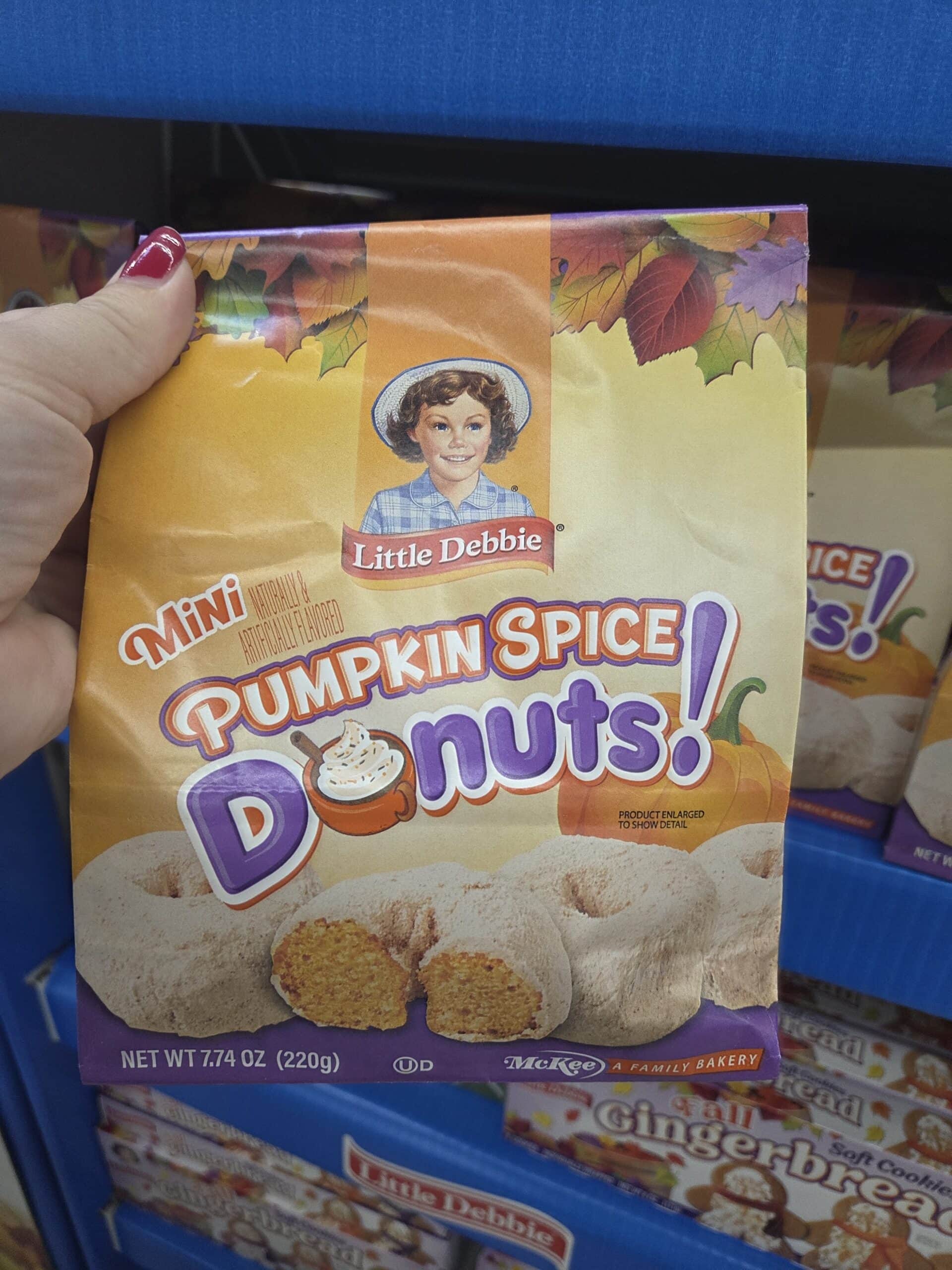 Pumpkin spice breakfast foods at Walmart
