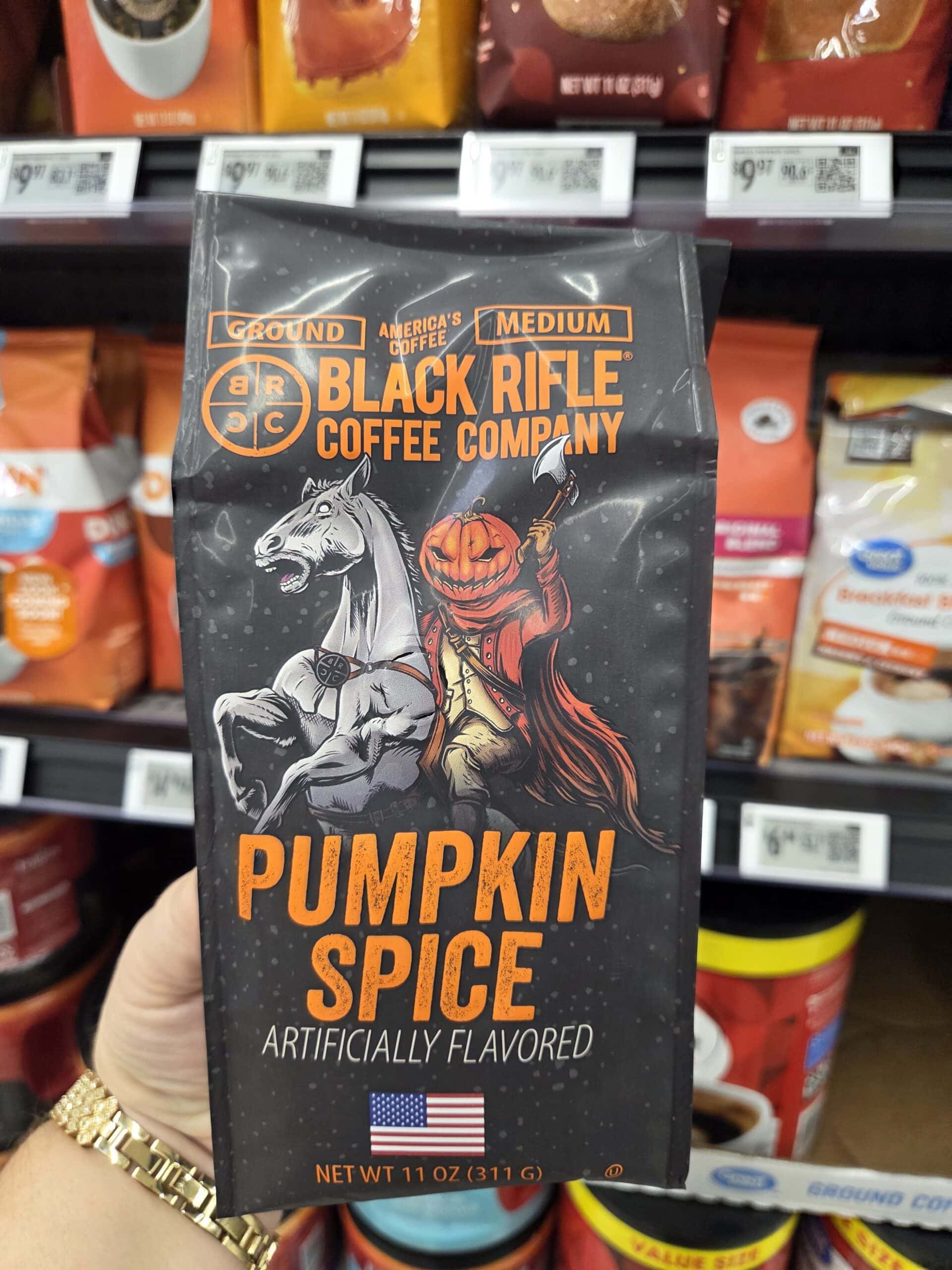 Pumpkin spice foods at Walmart
