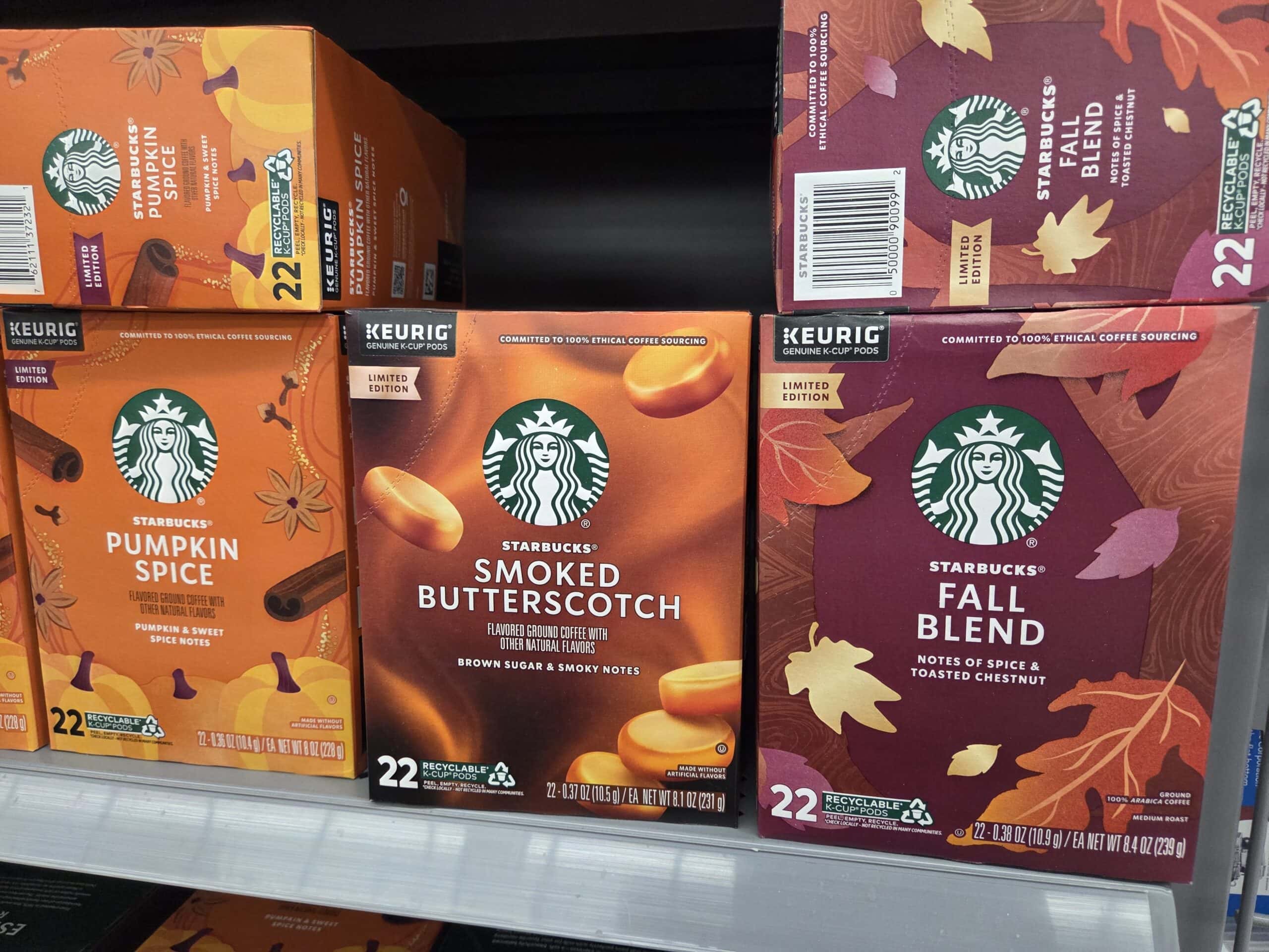 Pumpkin spice coffee at Walmart