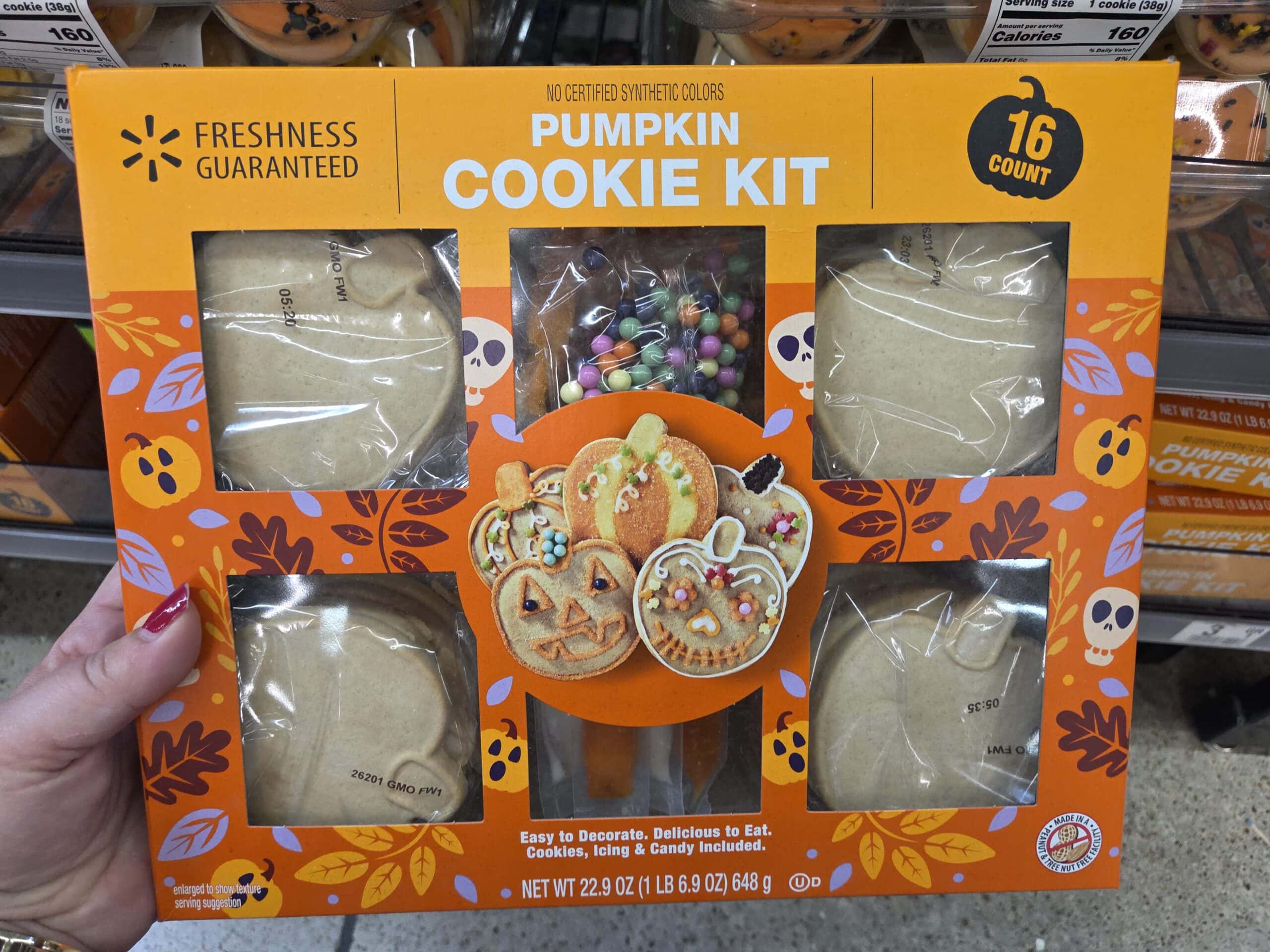 Pumpkin spice snacks and sweets at Walmart