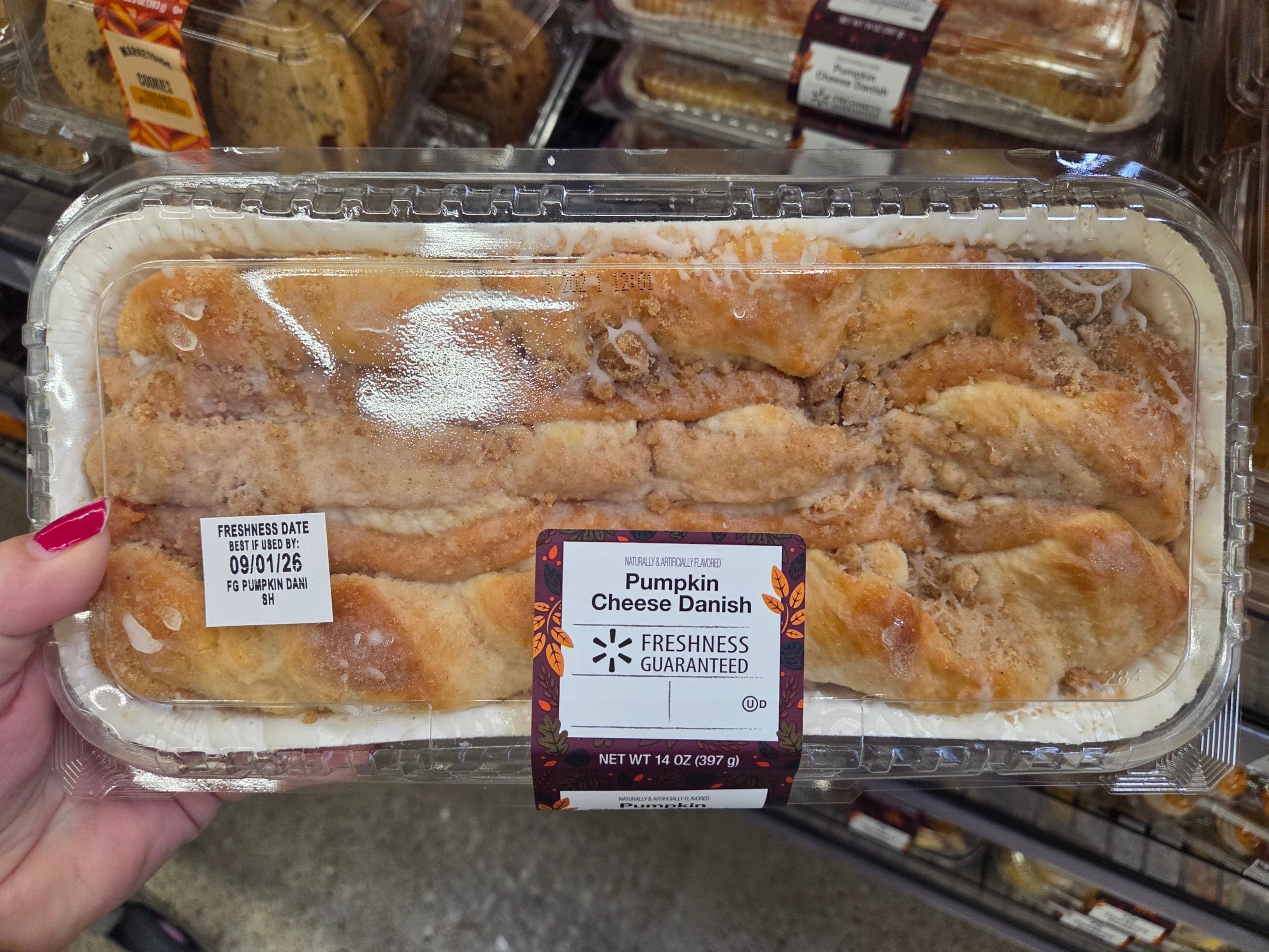 Walmart pumpkin spice coffee and fall foods
