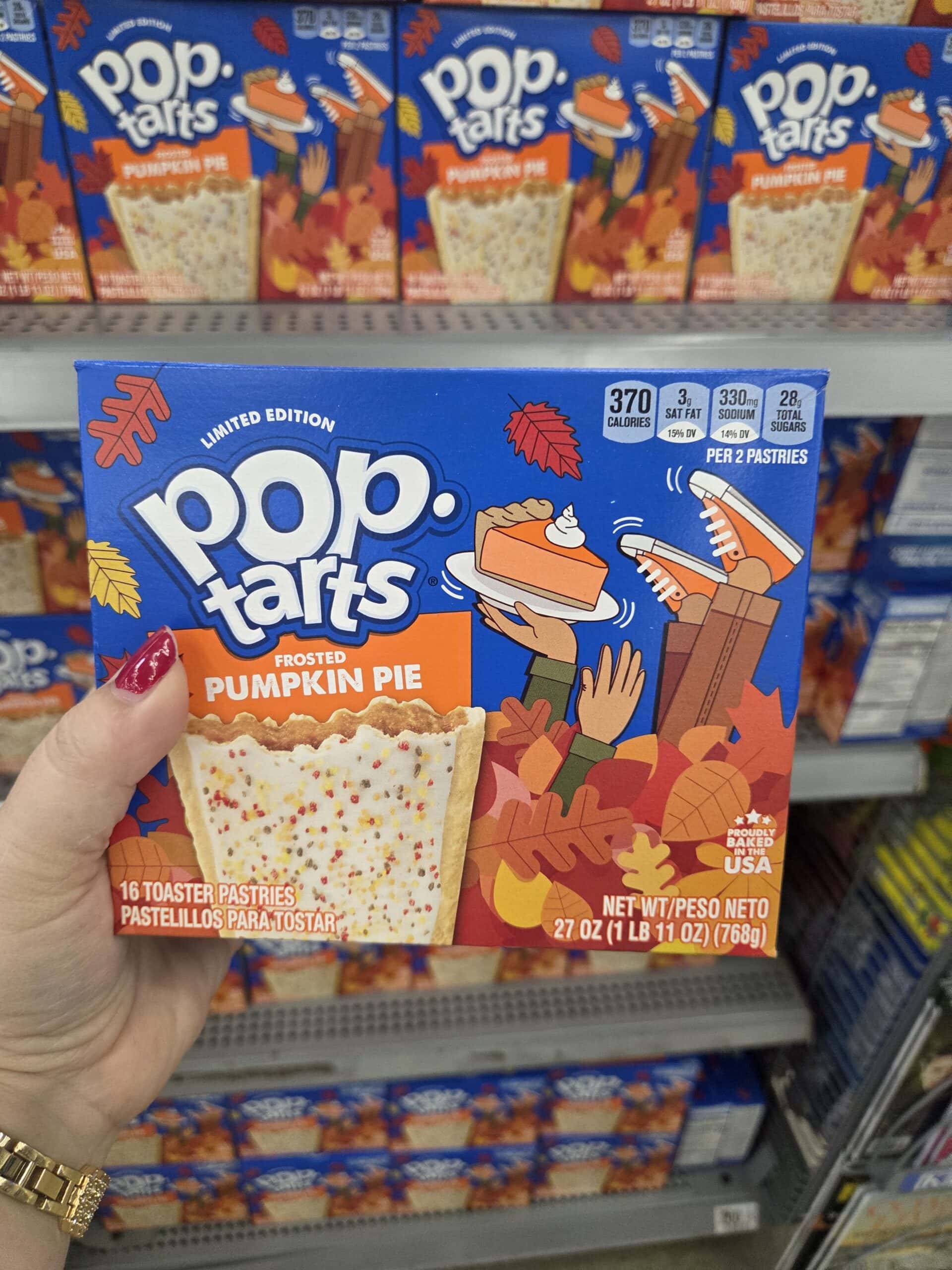 Pumpkin spice refrigerated cookies at Walmart