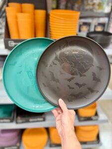 walmart halloween plates