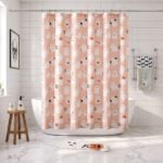 walmart pink shower curtain