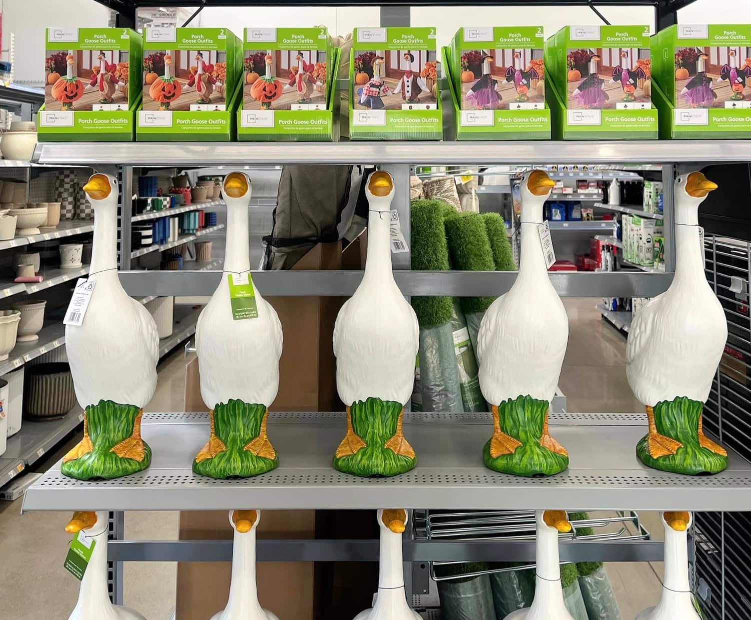 walmart porch geese walmart porch geese