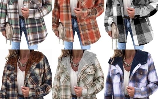zeagoo flannel hoodie