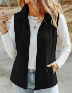 zeagoo fleece vest