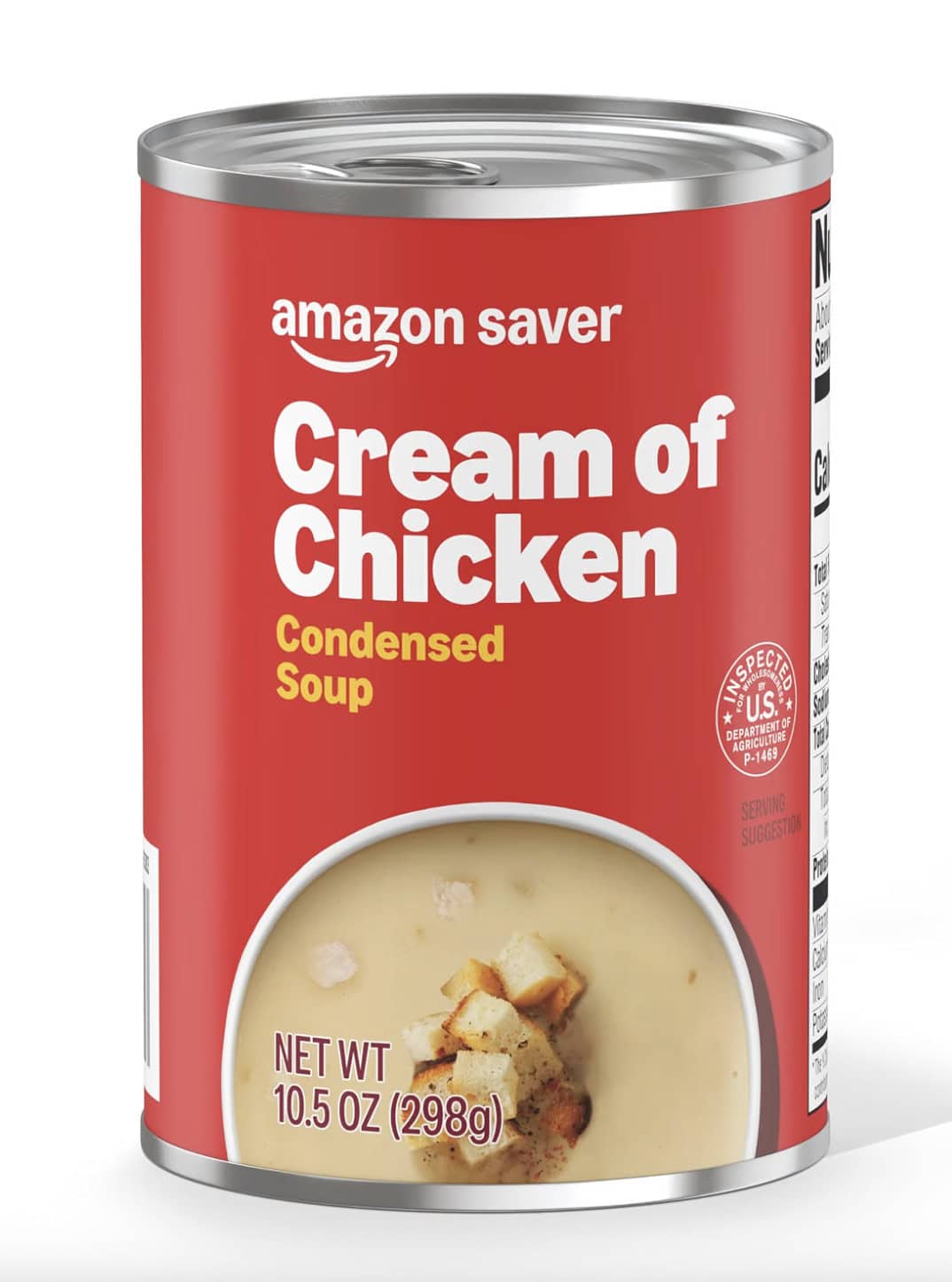 Amazon Saver, Condensed Cream Of Chicken Soup, 10.5 Oz (Previously Amazon Fresh) Amazon Saver, Condensed Cream Of Chicken Soup, 10.5 Oz (Previously Amazon Fresh)
