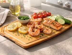 Astercook Bamboo Cutting Board