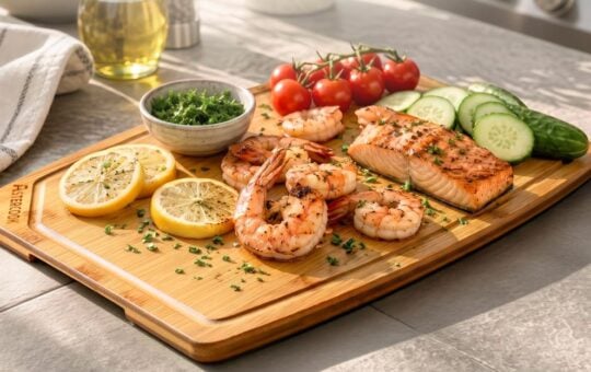 Astercook Bamboo Cutting Board
