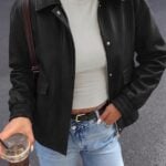 BTFBM Faux Leather Jacket