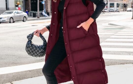 BTFBM Long Puffer Vest