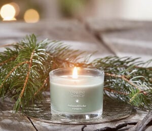 Balsam & Cedar Fireside Mini Candle