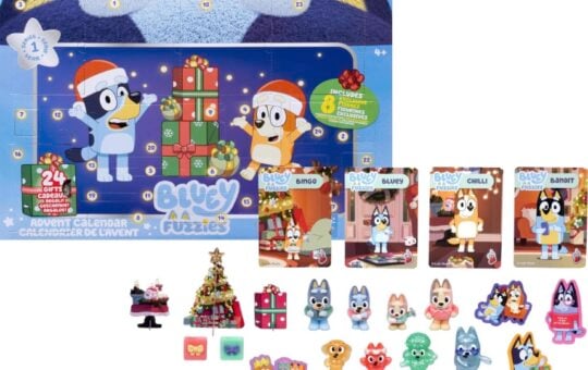 Bluey Fuzzies Advent Calendar