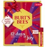 Burt's Bees Holiday Lip Balm Gift Set Advent Calendar