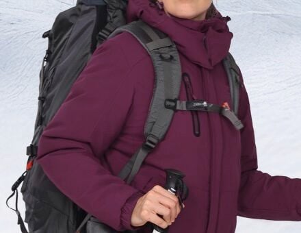 CAMEL CROWN Women's Warm Winter Ski Jacket