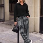 Casly Lamiit 2 Piece Women Half Zip Lounge Sets