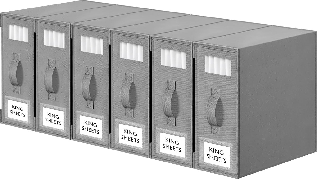 Criusia Bed Sheet Organizers and Storage