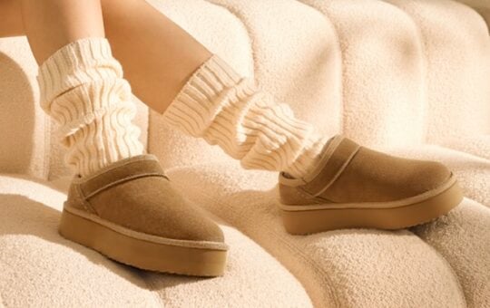 DREAM PAIRS Platform Slippers