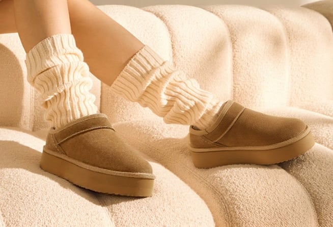 DREAM PAIRS Platform Slippers