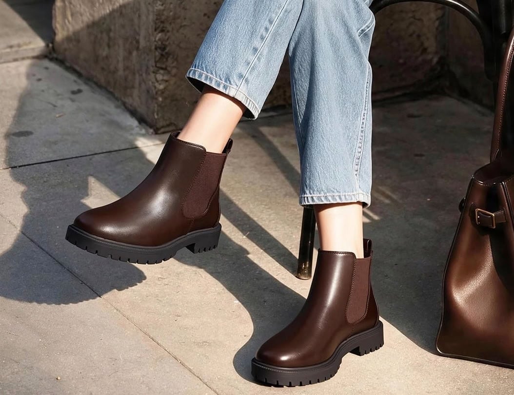 DREAM PAIRS Women's Chelsea Ankle Boots Shoes DREAM PAIRS Women's Chelsea Ankle Boots Shoes
