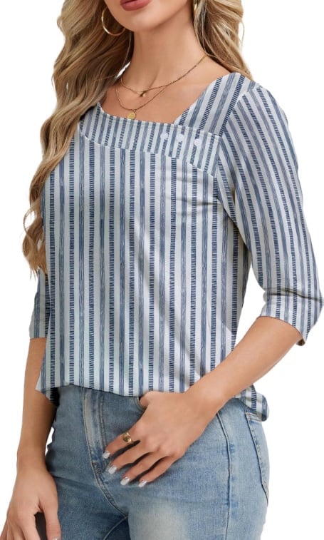 Dimur 3:4 Sleeve Top