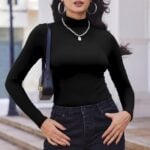 Ekouaer Turtleneck Top