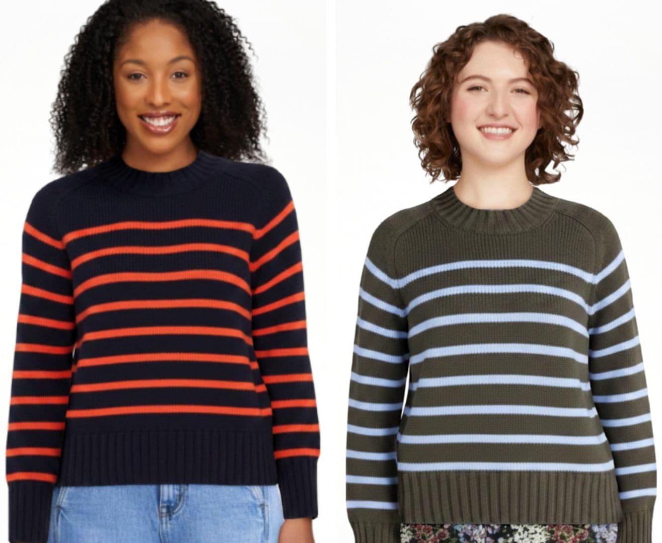 FA striped sweater