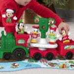 Fisher Price Little People Disney Jr Musical Christmas Train Toy
