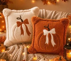 GLXQZAB Fall Pumpkin Pillow Covers
