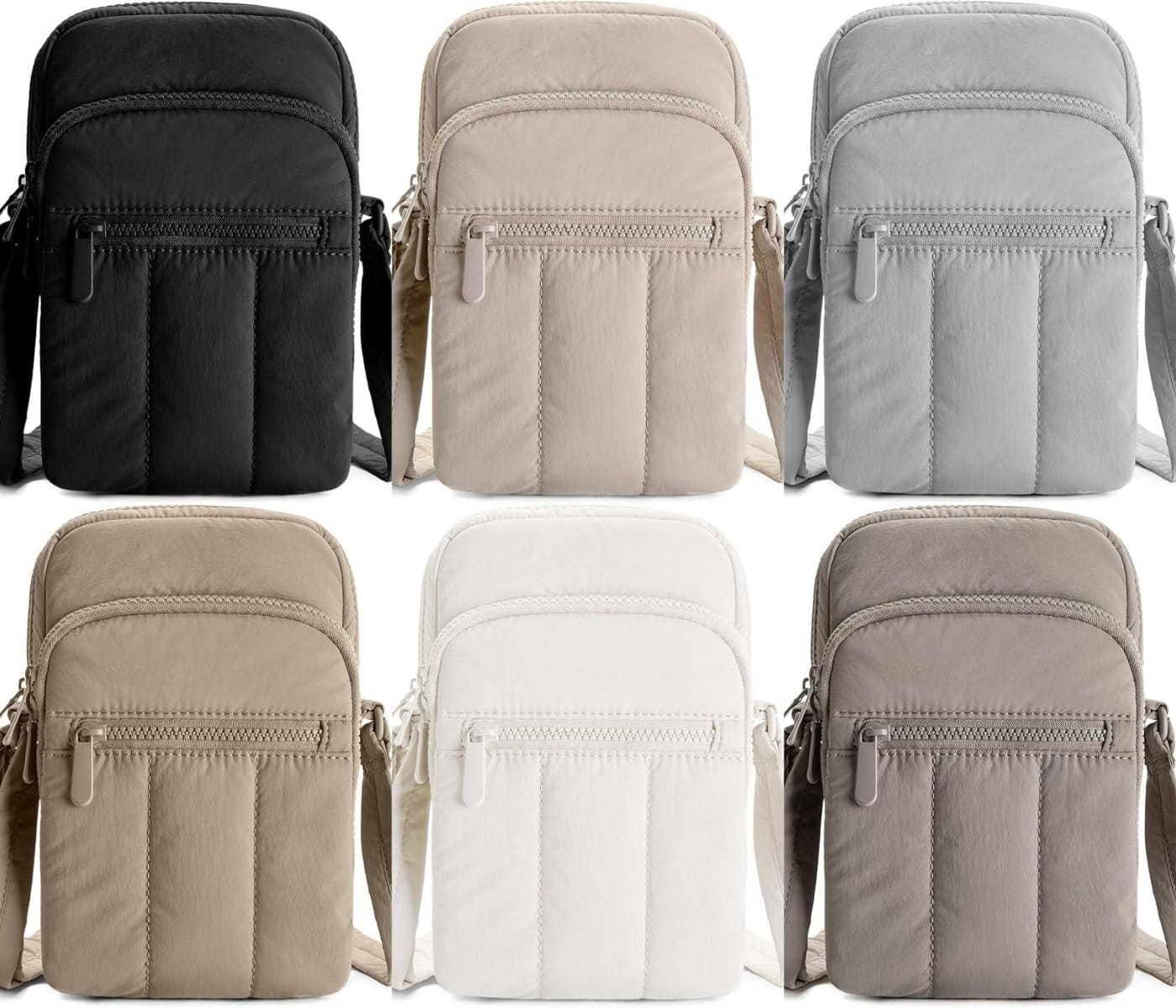 Gitus Mini Crossbody Puffer Phone Holder Bags