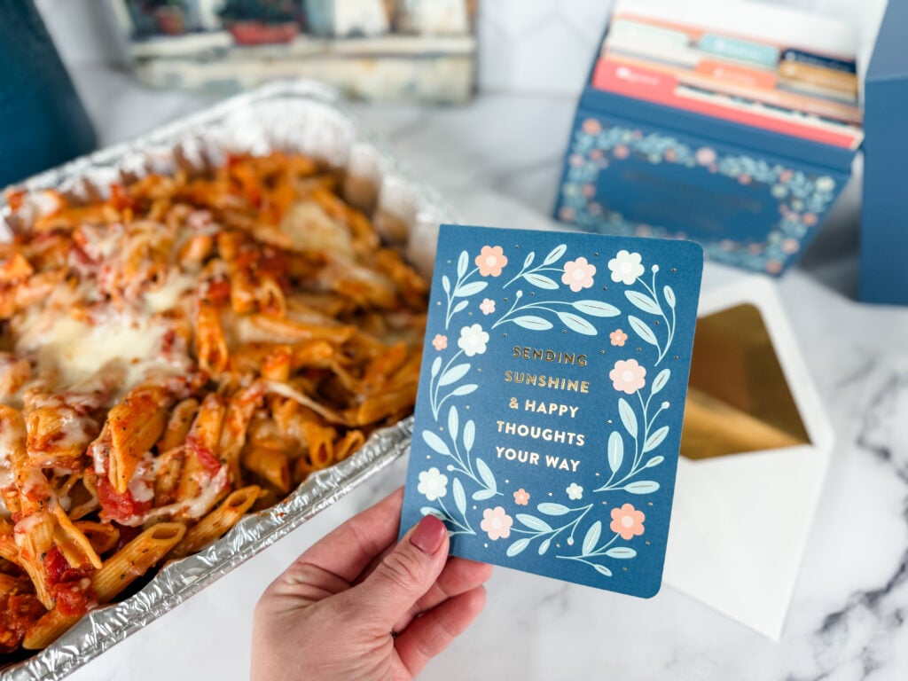 Greeting Cards with Meal