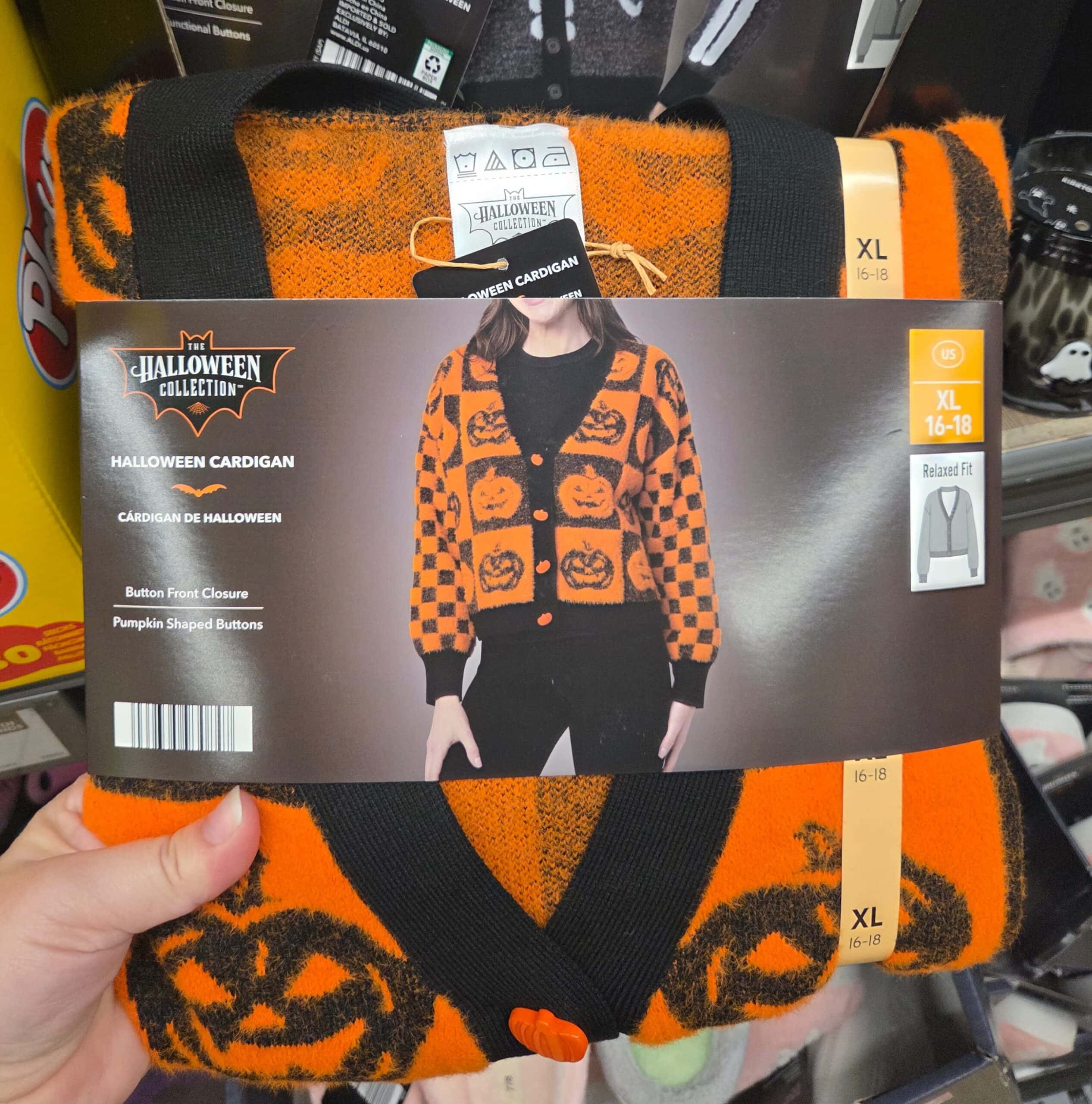 Halloween Cardigan 2