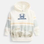 Honda Boys Graphic Fleece Hoodie, Sizes 4 18