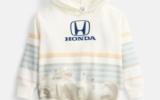 Honda Boys Graphic Fleece Hoodie, Sizes 4 18
