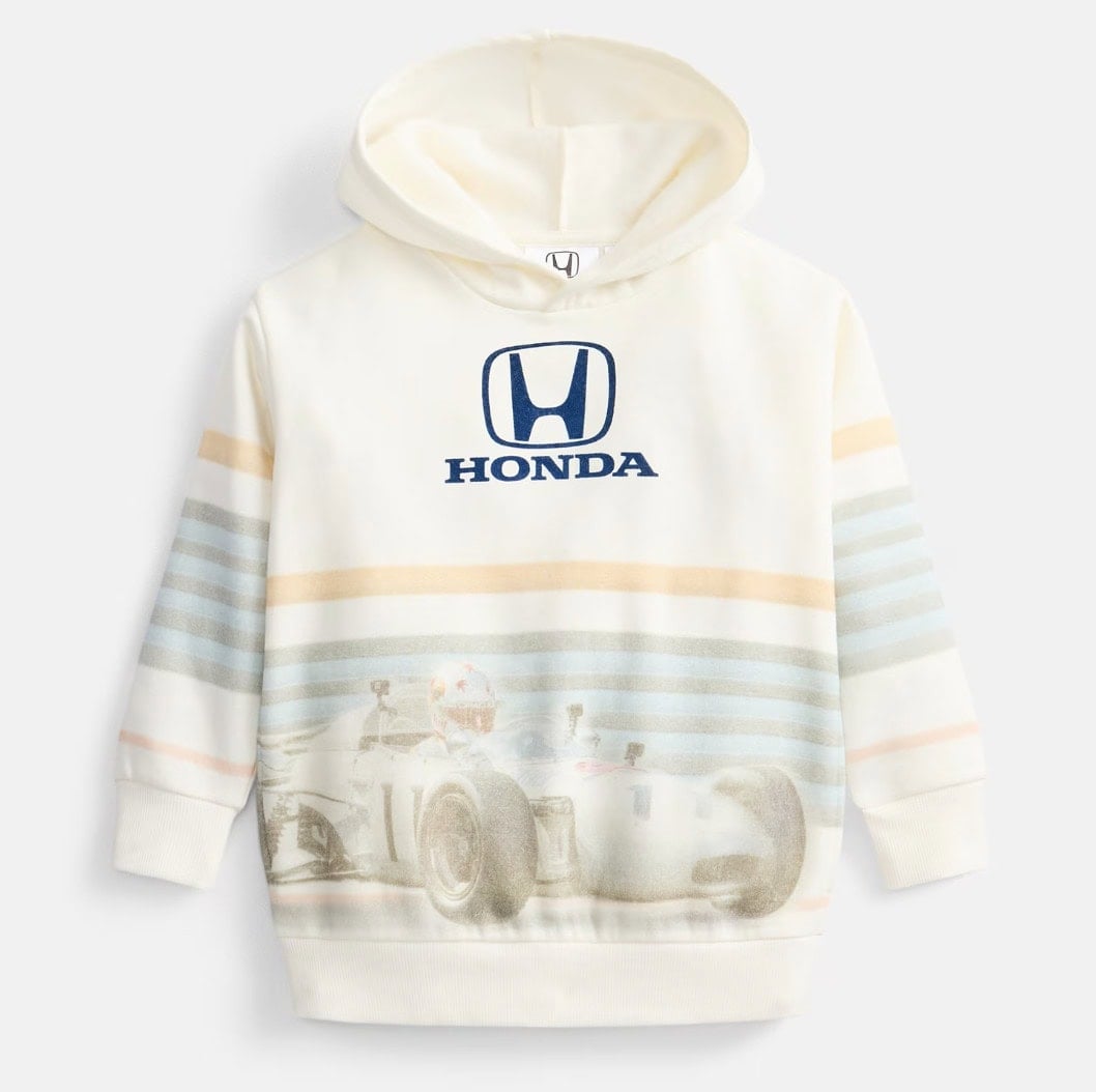 Honda Boys Graphic Fleece Hoodie, Sizes 4 18