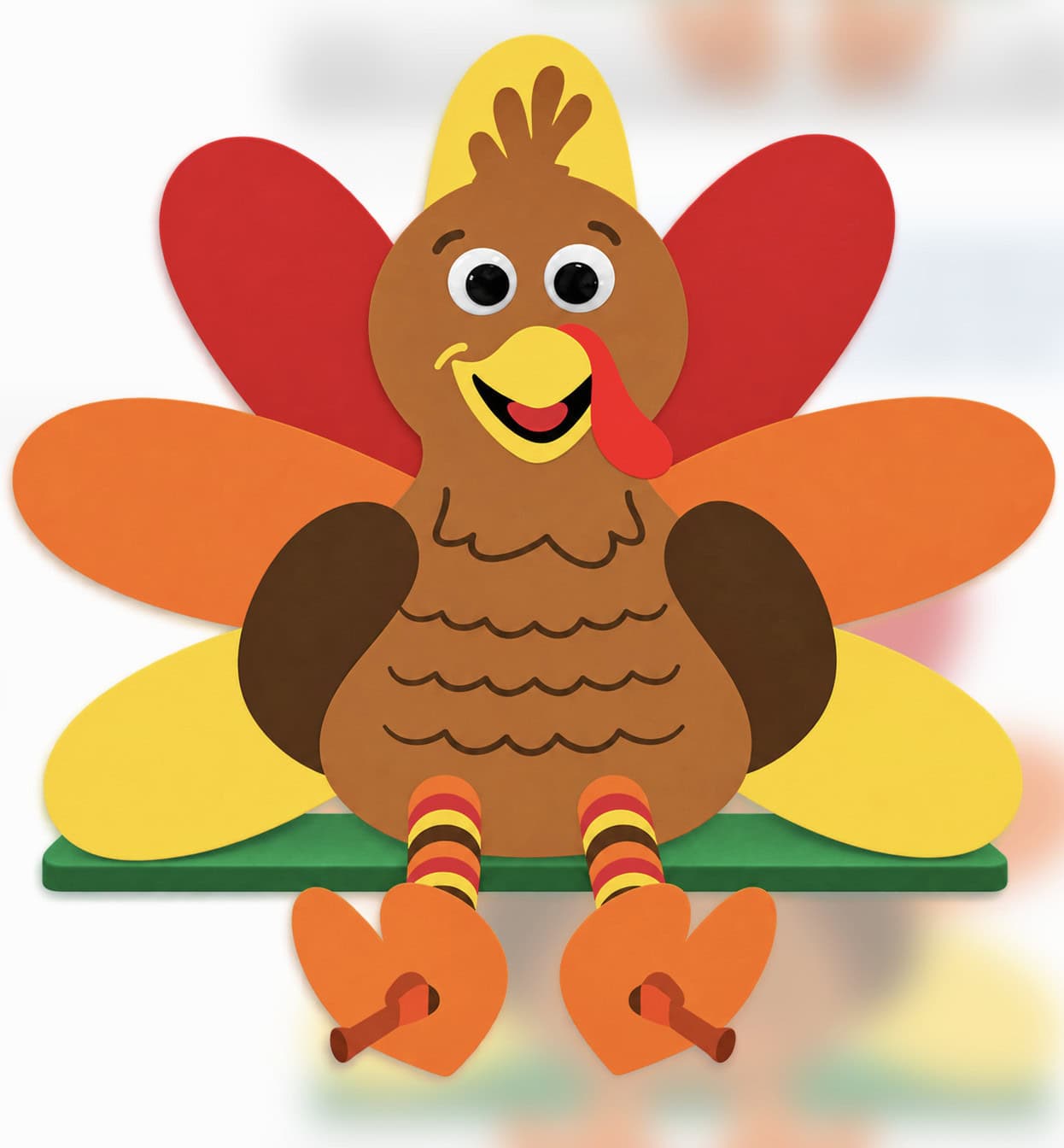 JCPenney Kids Craft Turkey JCPenney Kids Craft Turkey