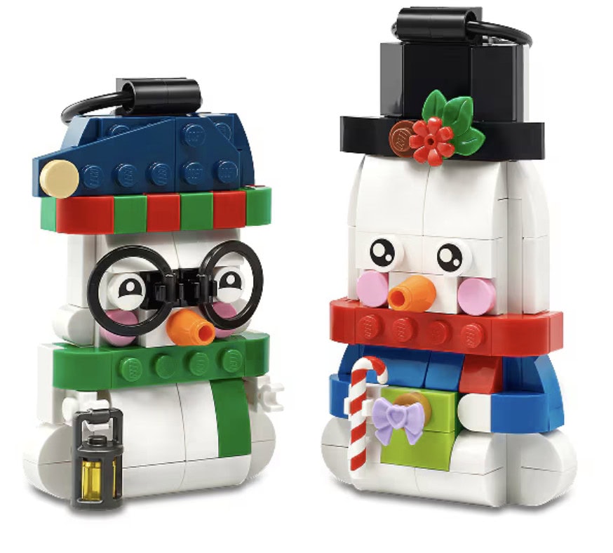 JCPenny Kids Craft LEGO Snowman JCPenny Kids Craft LEGO Snowman