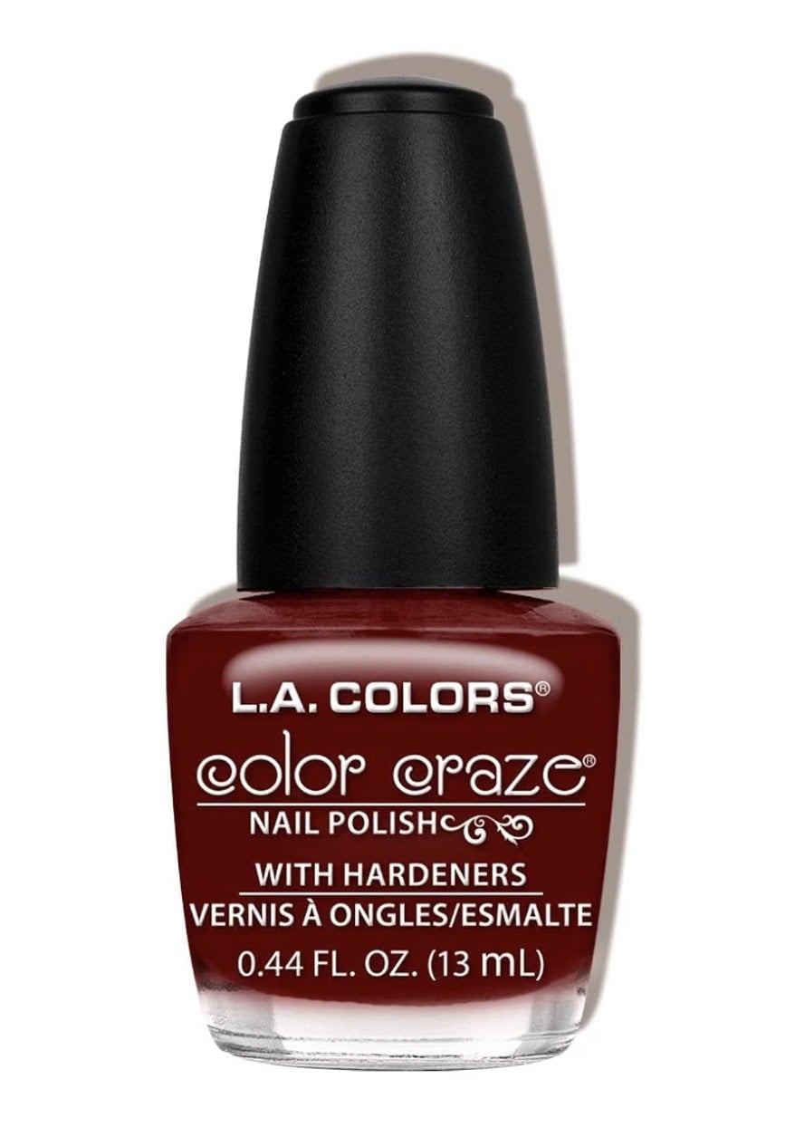 L.A. COLORS Color Craze Nail Polish, Hot Blooded CNP406 L.A. COLORS Color Craze Nail Polish, Hot Blooded CNP406