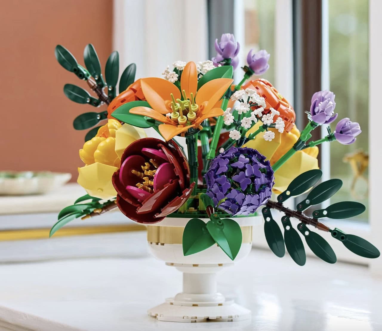 LEGO Botanicals Flower Arrangement Artificial Flowers Building Set LEGO Botanicals Flower Arrangement Artificial Flowers Building Set