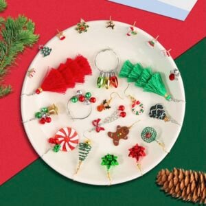 LUYI Christmas Earrings