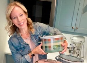 Laurie Plaid Slow Cooker CrockPot