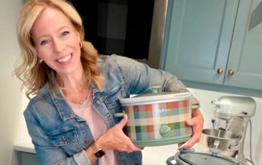 Laurie Plaid Slow Cooker CrockPot