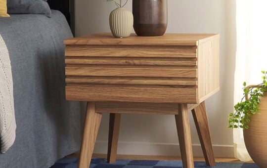 Lowe's Safavieh Oak Nightstand